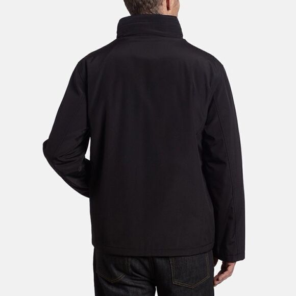 Tumi Tech Men’s Black Soft Shell Jacket Zip Front Travel T-Tech XXL - Picture 2 of 6